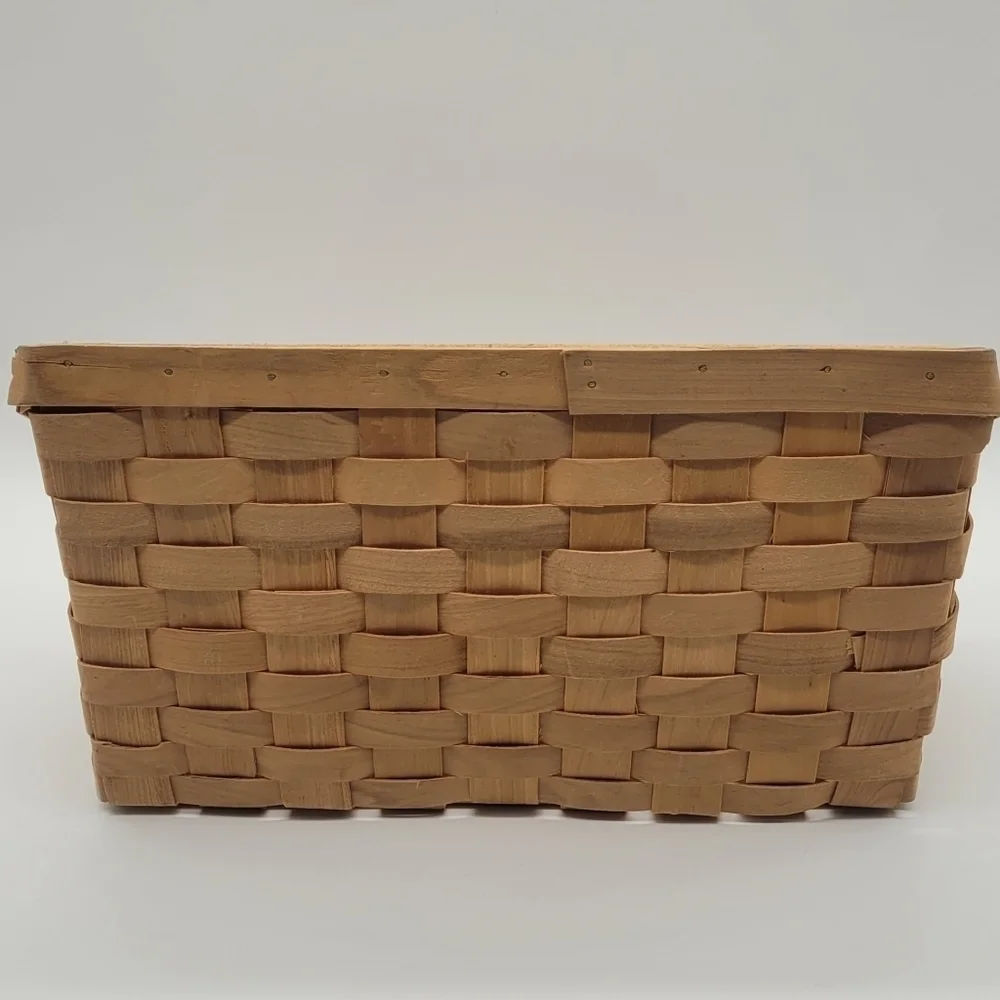 Woodchip Pen Letter Magazine Remote Basket​​​